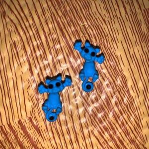 Blue earrings